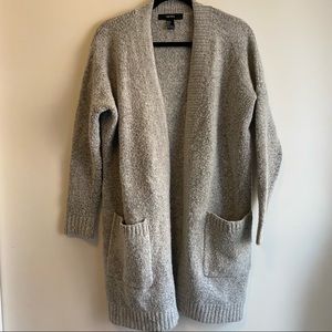 Forever21 Grey Knit Cardigan